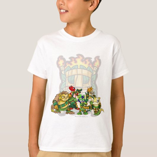 Team Mystery Island Group T-shirt (Voorkant)