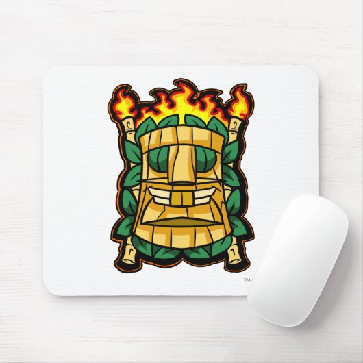 Team Mystery Island Logo Muismat (Met muis)