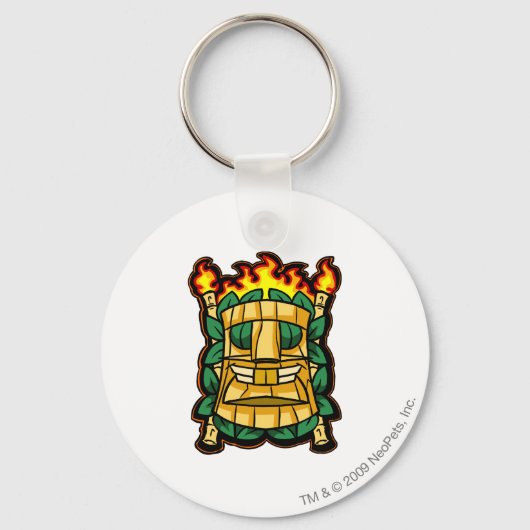 Team Mystery Island Logo Sleutelhanger (Voorkant)