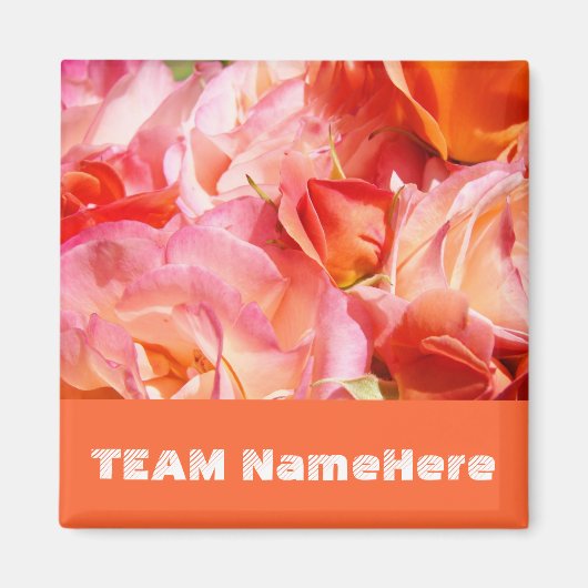 TEAM Naam magneten Kantoor Business Teamwork (Voorkant)
