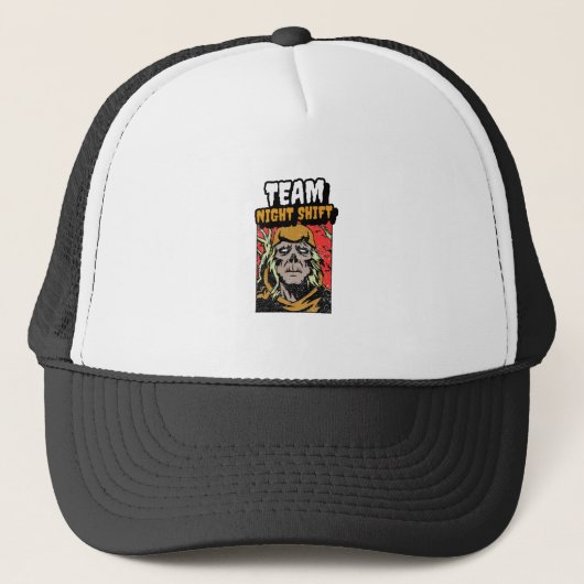 Team Nachtdienst Trucker Pet (Voorkant)