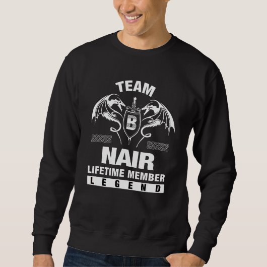 Team Nair-lid voor het leven Trui (Voorkant)