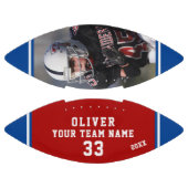 Team Name Player Number Red Blue Stripe Photo American Football (Panelen)