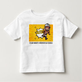 [Team Name]'s Gridiron Blitzkrieg #28 Customizable Kinder Shirts