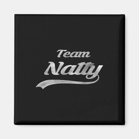 Team Natuurlijke Anti Juice Fitness - Mannen Magneet (Voorkant)