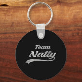 Team Natuurlijke Anti Juice Fitness - Mannen Sleutelhanger (Voorkant)