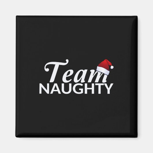 Team Naughty Couple bijpassende outfit met Team Ni Magneet (Voorkant)