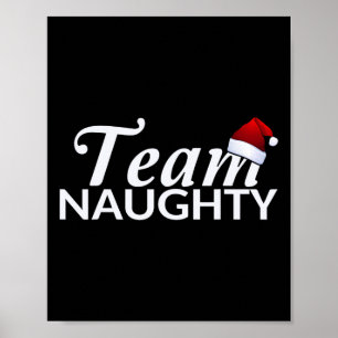 Team Naughty Couple bijpassende outfit met Team Ni Poster