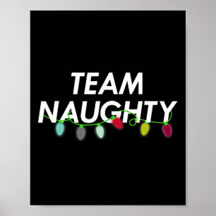 Team Naughty Leuke Grappige Kerstvakantie naar de  Poster