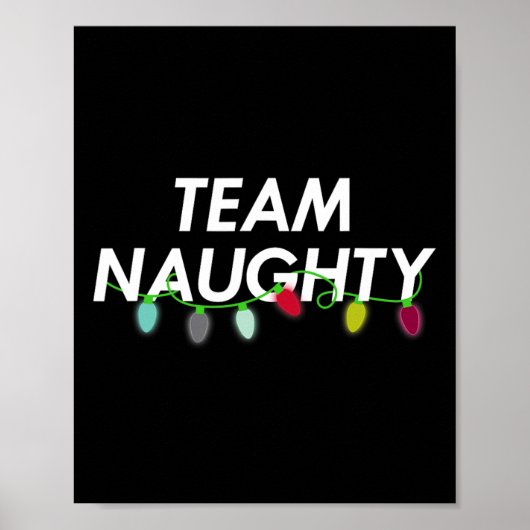 Team Naughty Leuke Grappige Kerstvakantie naar de  Poster (Voorkant)
