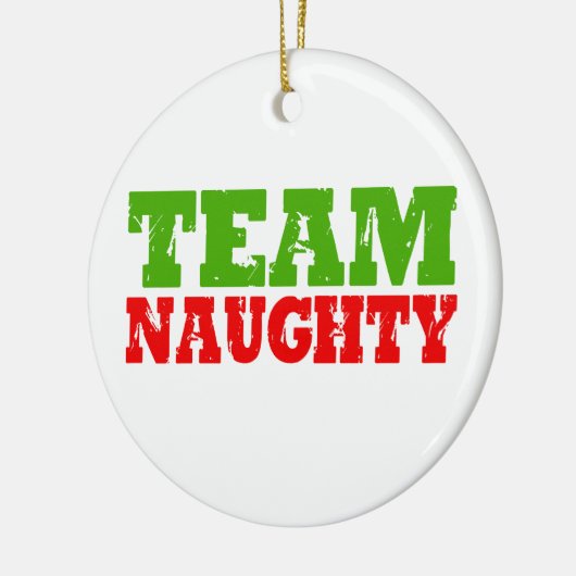 TEAM NAUGHTY -.png Keramisch Ornament (Links)
