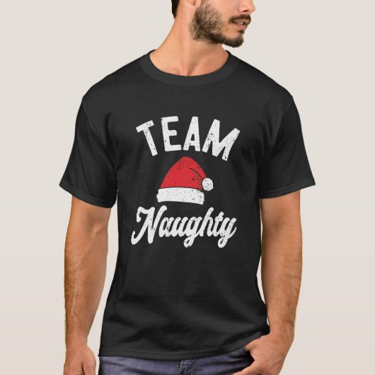 Team Naughty T-shirt (Voorkant)