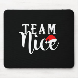 Team Naughty - Team Leuk Grappig Kerstpaar Ma Muismat