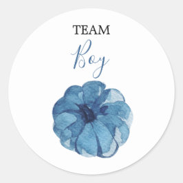 TEAM Navy Gender onthult Baby shower Game Labels