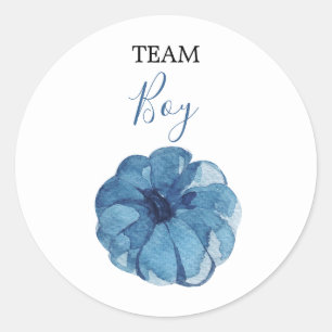 TEAM Navy Gender onthult Baby shower Game Labels
