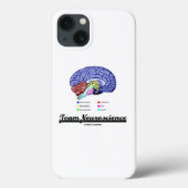 Team Neuroscience Brain Anatomee Attitude Case-Mate iPhone Case (Achterkant)