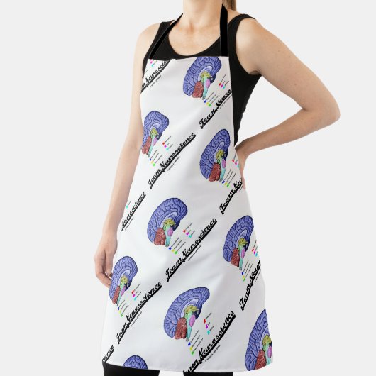 Team Neuroscience Brain Anatomee Attitude Schort (Insitu)