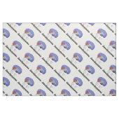 Team Neuroscience Brain Anatomee Attitude Stof (Fat Quarter)