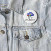 Team Neuroscience (hersenanatomie Attitude) Ronde Button 5,7 Cm (In situ)