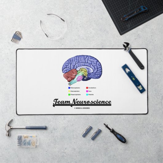 Team Neurowetenschap Hersenanatomie Attitude Bureaumat (Werkstation)