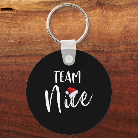 Team Nice Funny kerstfamilie komt overeen met pyja Sleutelhanger (Voorkant)