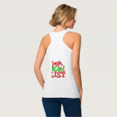 Team Nice List - Christmas Design-56587 Tanktop (Volledige Achterkant)