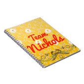 Team Nichols Notitieboek (Rechterzijde)