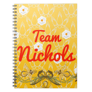 Team Nichols Notitieboek