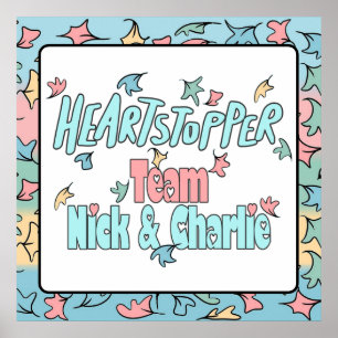 Team Nick en Charlie White Poster