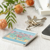 Team Nick en Charlie White Sleutelhanger (Zijkant)