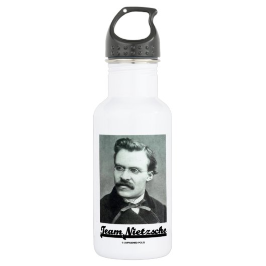 Team Nietzsche (Friedrich Nietzsche) Waterfles (Voorkant)