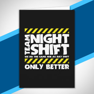 Team Night Shift Factory Worker - Arbeidscontracta Kaart