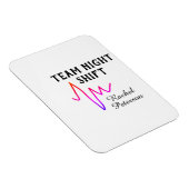 Team night shift nurse doctor medical name heart l magneet (Rechterzijde)