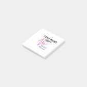 Team night shift nurse doctor medical name heart l post-it® notes (Schuin)