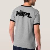 Team NIPL-shirt T-shirt (Achterkant)