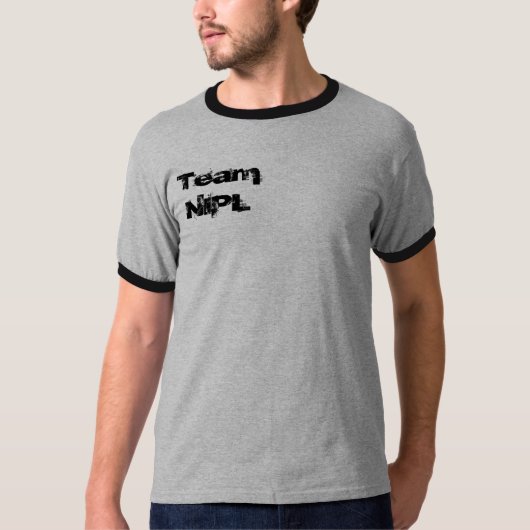 Team NIPL-shirt T-shirt (Voorkant)