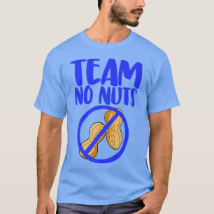 Team No Nuts Funny Gender onthulling T-shirt