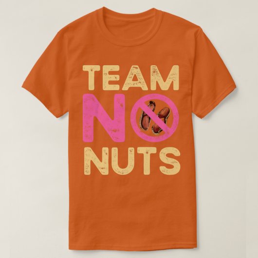 Team No Nuts Funny Gender onthult Girl Matching Fa T-shirt (Design voorkant)