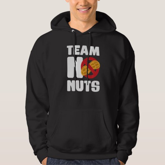 Team No Nuts Gender openbaart aankondiging 1 Hoodie (Voorkant)