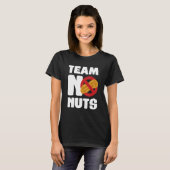Team No Nuts Gender Reveal Announcement 1 T-shirt (Voorkant volledig)