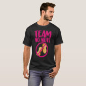 Team No Nuts Geslacht onthullen Peanuts Liefde 1 T-shirt (Voorkant volledig)