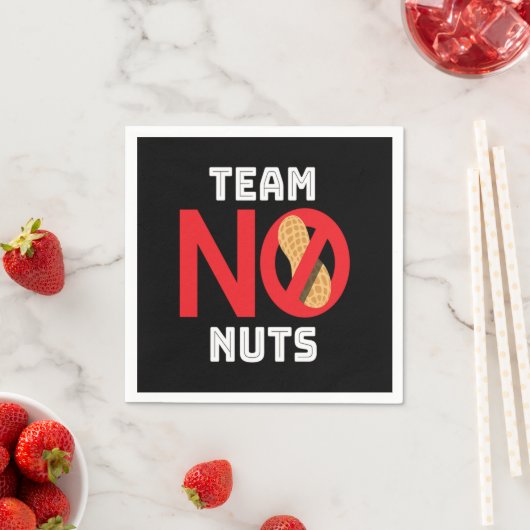 Team No Nuts Nut Nut Allergy Servet (Insitu)
