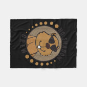 Team No Shadow Crew Groundhog Day 2024 Fleece Deken (Voorkant (Horizontaal))