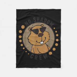Team No Shadow Crew Groundhog Day 2024  Fleece Deken