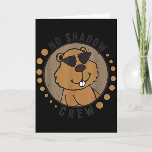 Team No Shadow Crew Groundhog Day 2024 Kaart (Voorkant)