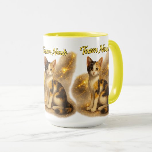 Team Noah community kids mug Mok (Voorkant rechts)