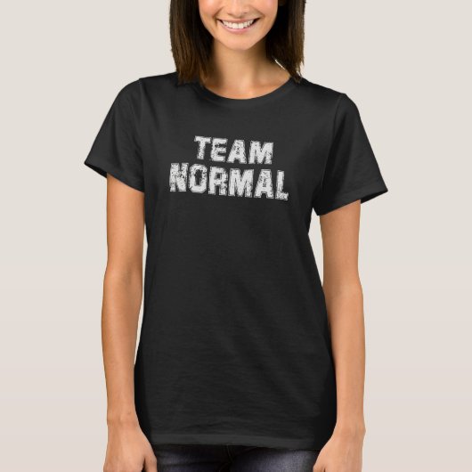Team Normaal  Team Normaal T-shirt (Voorkant)