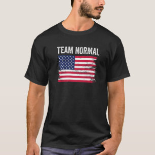 Team Normal 2022 Verenigde Staten Vlag Amerika T-shirt