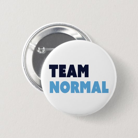 Team Normal Political Button (Voorkant /achterkant)