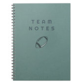 Team Notes - Football Notitieboek (Voorkant)